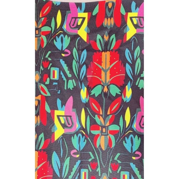 Southwestern Tribal Blazer Jacket XL Buenos Ninos 3/4 Sleeves Pockets Colorful - Picture 9 of 10